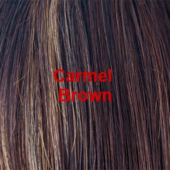 Rene of Paris Evanna Wig, Caramel Brown - Picture 8 of 8